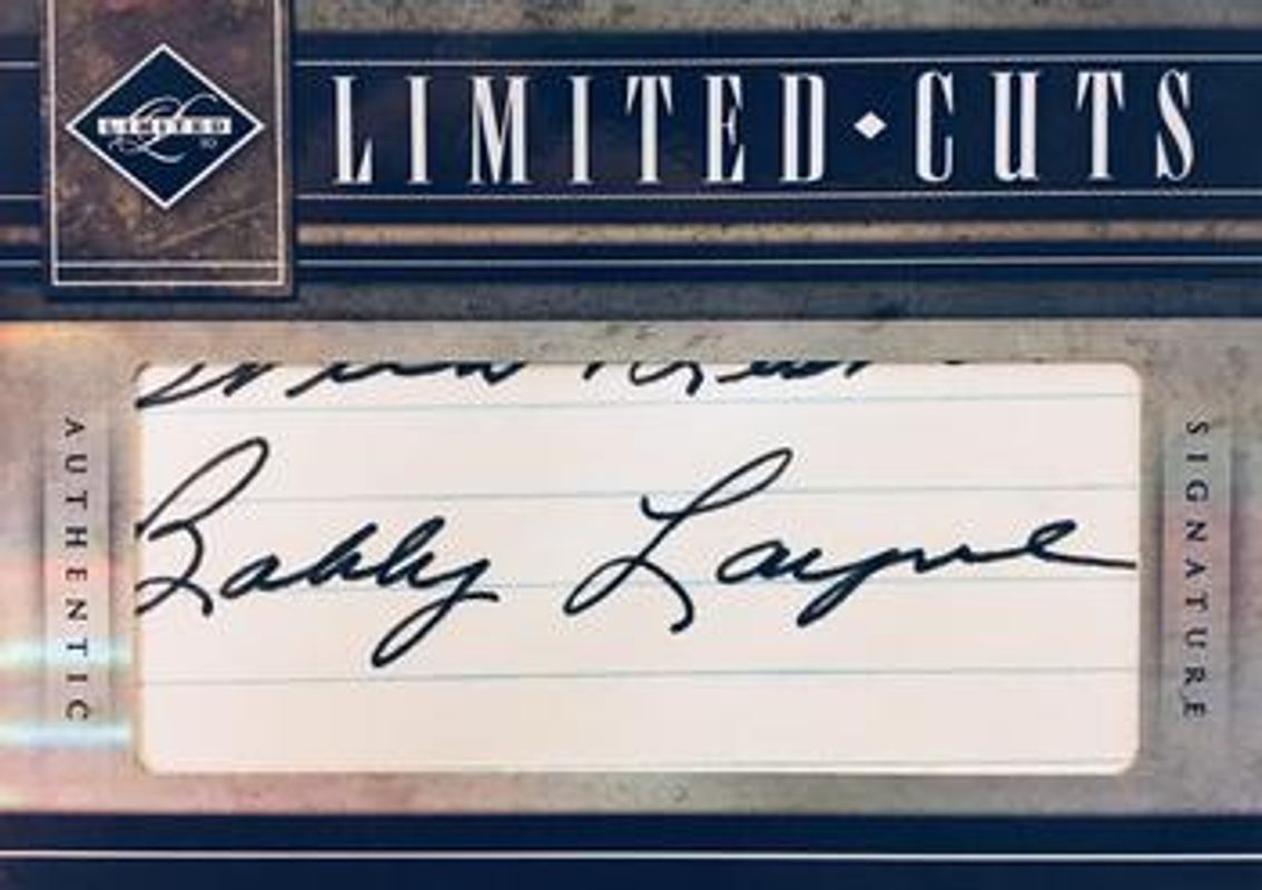 2010 Limited #7 Cuts Autographs /5