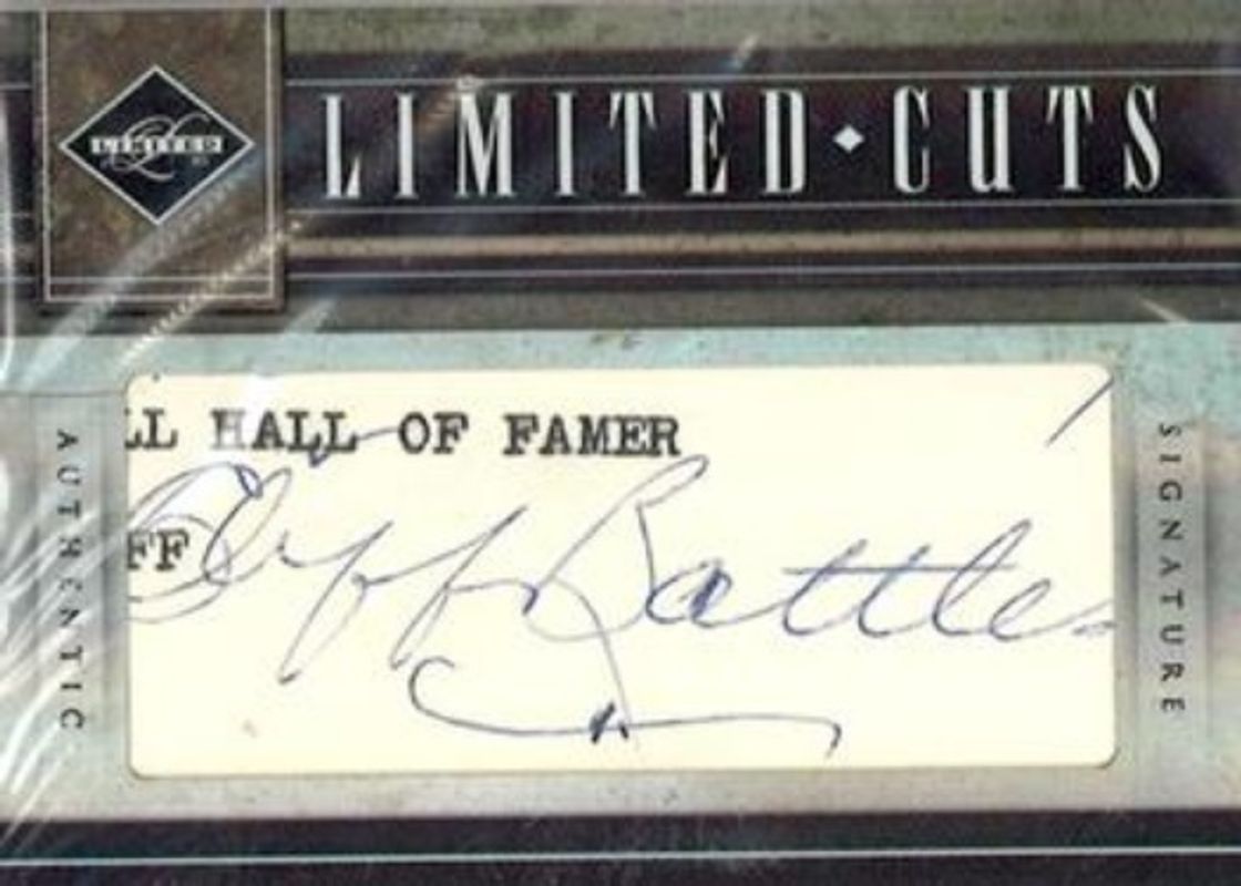 2010 Limited #12 Cuts Autographs /5