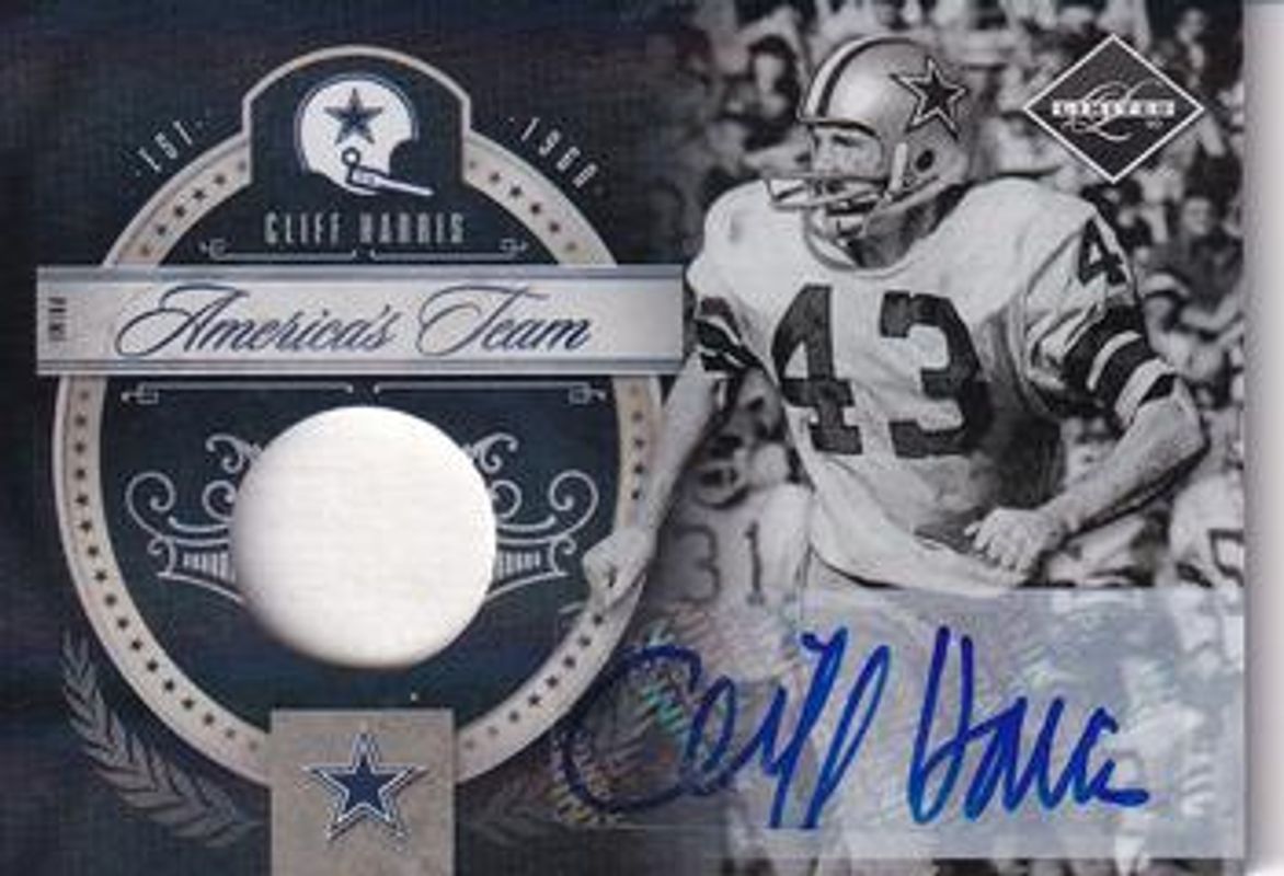 2010 Limited #5 America's Team Threads Autographs - Prime /15