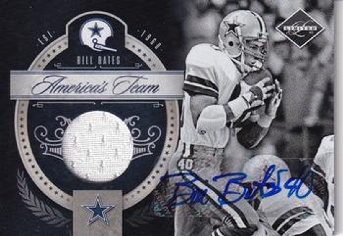 2010 Limited #1 America's Team Threads Autographs /25
