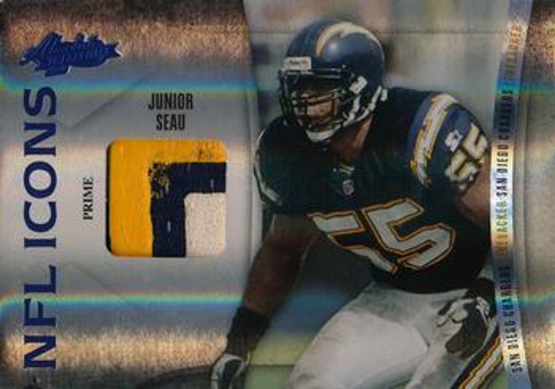 2010 Absolute Memorabilia #17 NFL Icons Materials Spectrum - Prime /14