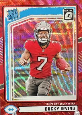 2024 Donruss #301 Optic Preview - Red Wave