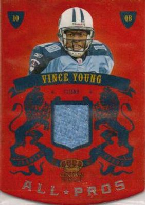 2010 Crown Royale #18 All Pros Materials /250