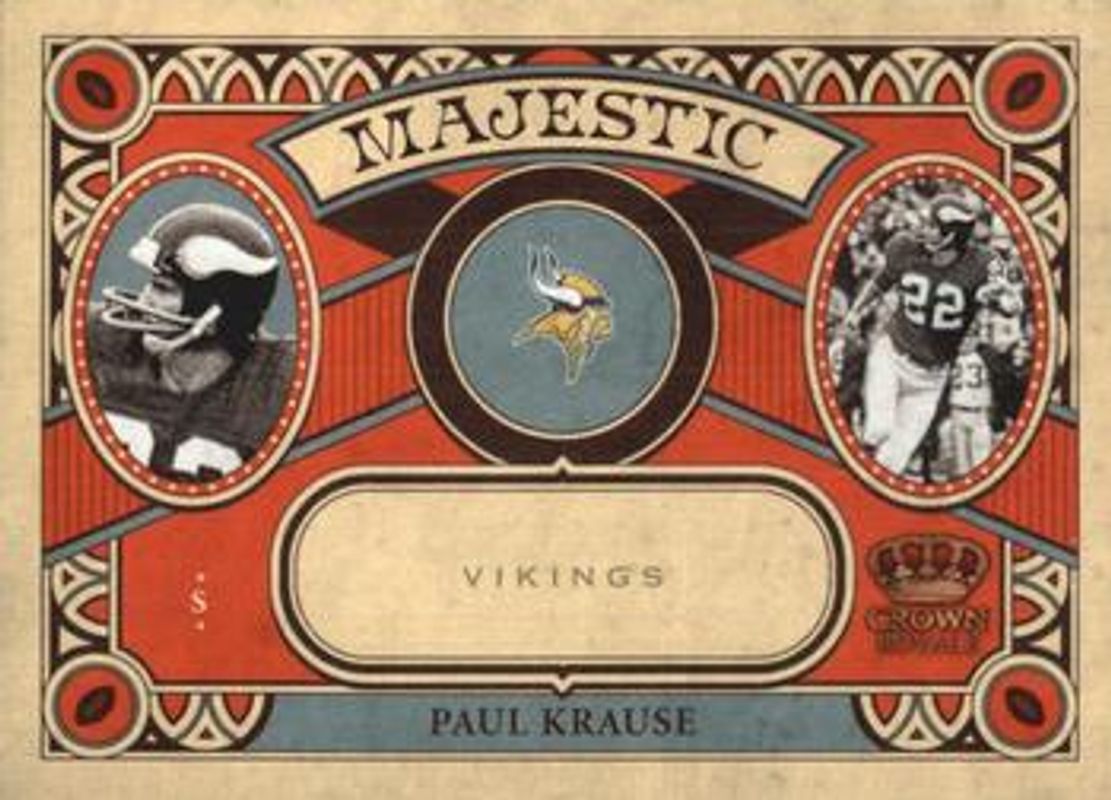 2010 Crown Royale #27 Majestic