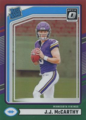 2024 Donruss #303 Optic Preview - Red & Green