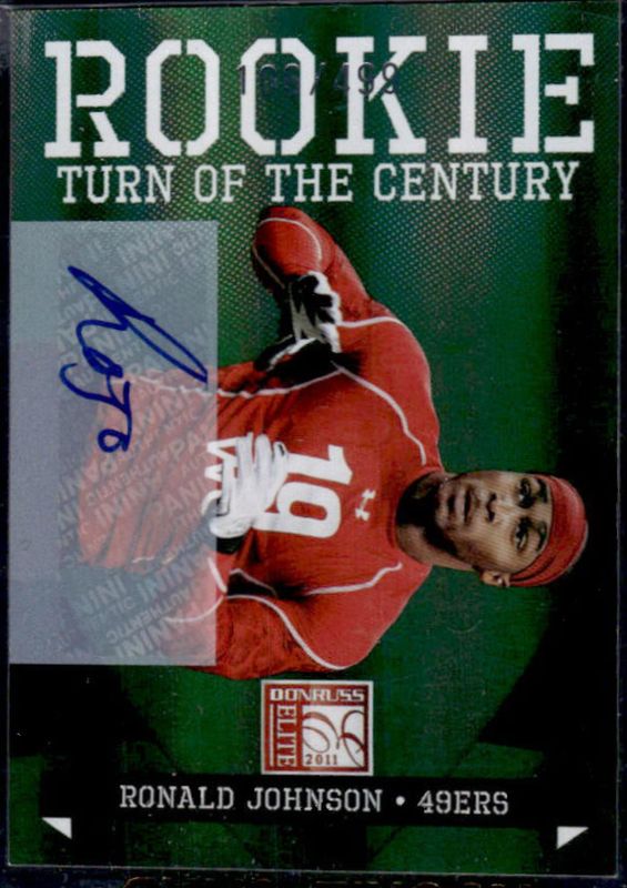2011 Donruss Elite #184 Turn of the Century Autographs /199