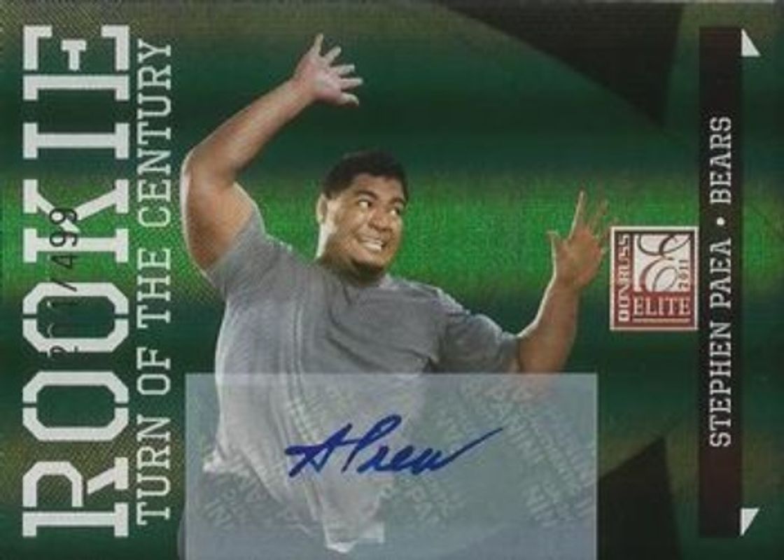 2011 Donruss Elite #191 Turn of the Century Autographs /199