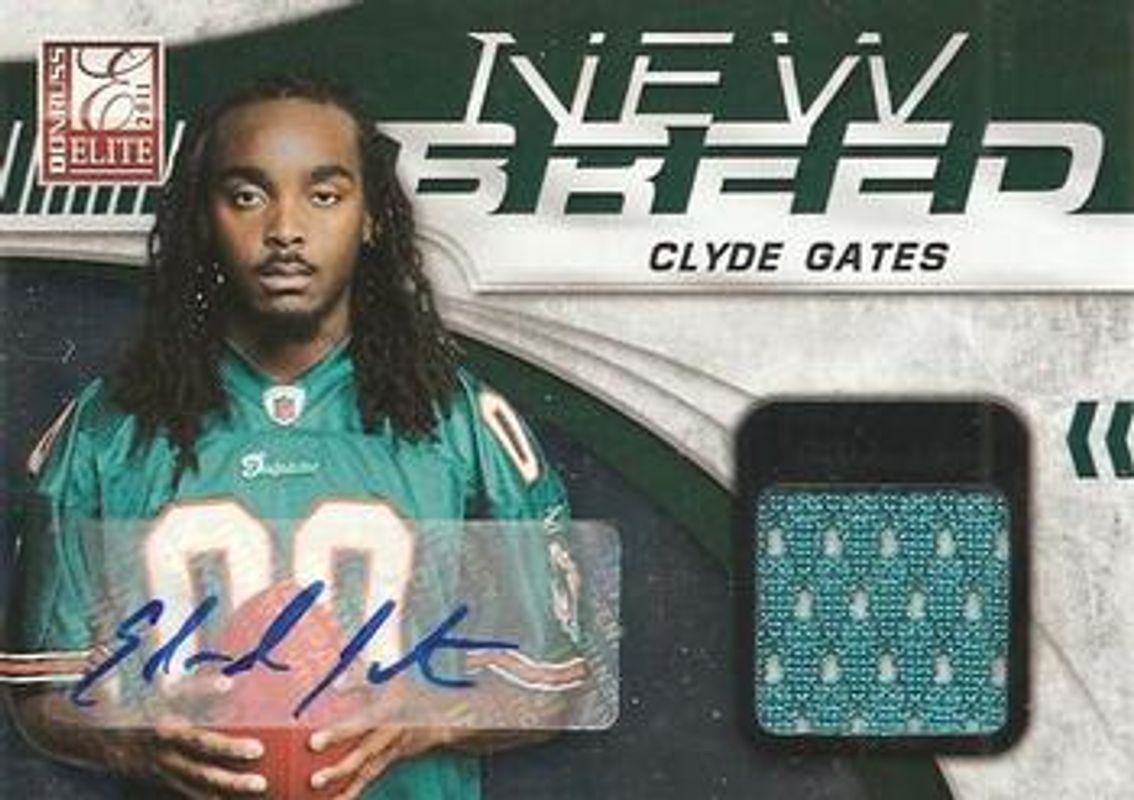 2011 Donruss Elite #36 New Breed Jersey Autographs /25