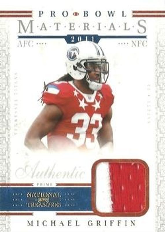 2011 National Treasures #16 Pro Bowl Materials - Prime /49