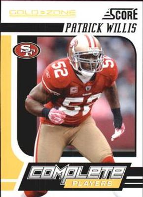 2011 Score #14 Complete Players - Gold Zone