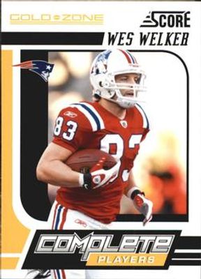 2011 Score #20 Complete Players - Gold Zone