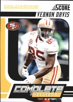 2011 Score #18 Complete Players - Gold Zone