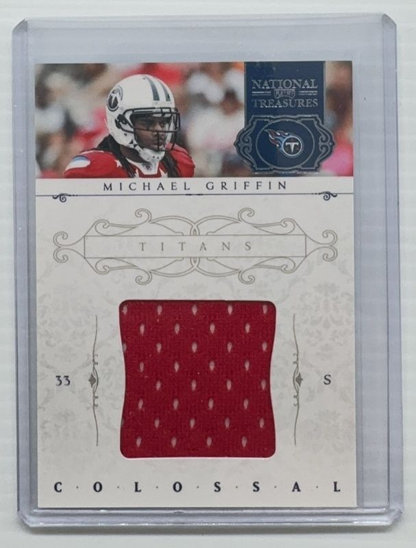 2011 National Treasures #53 Colossal Materials /18