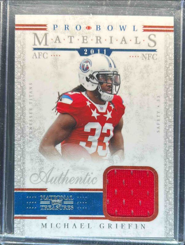 2011 National Treasures #16 Pro Bowl Materials /99