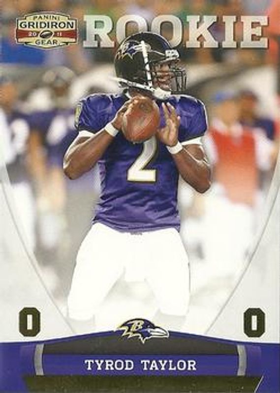 2011 Gridiron Gear #213 Gold O's /100
