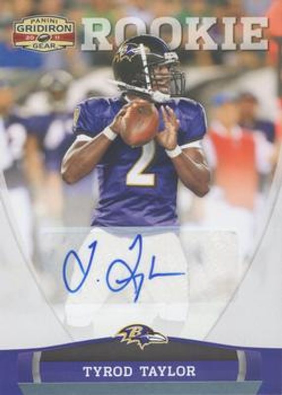 2011 Gridiron Gear #213 Autographs - Platinum /25