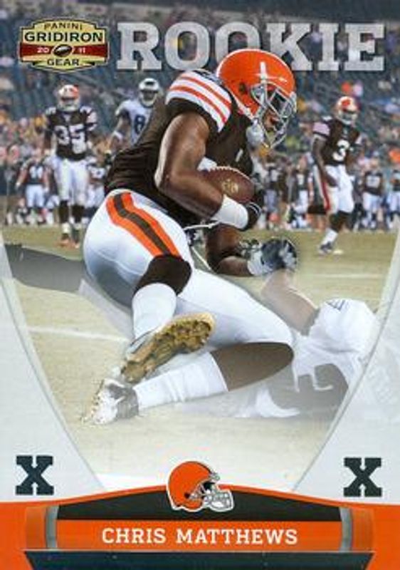 2011 Gridiron Gear #243 Silver X's /250