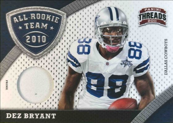 2011 Threads #2 2010 All Rookie Team Threads - Prime /99