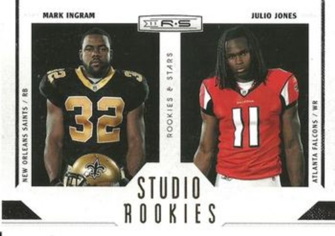 2011 Rookies & Stars #10 Studio Rookies Combos - Gold /500