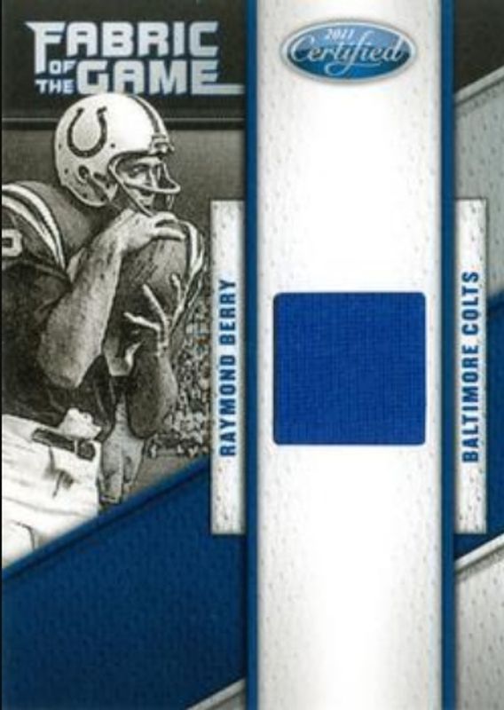 2011 Certified #54 Fabric of the Game /150