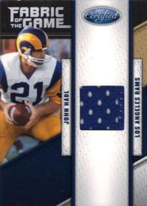 2011 Certified #82 Fabric of the Game /150