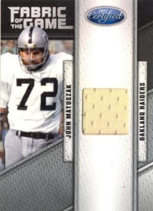 2011 Certified #84 Fabric of the Game /150