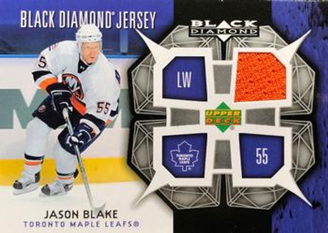 2007 Upper Deck Black Diamond #BDJ-BL Jerseys