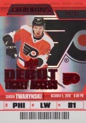 2019 Upper Deck Credentials #61 Red /99