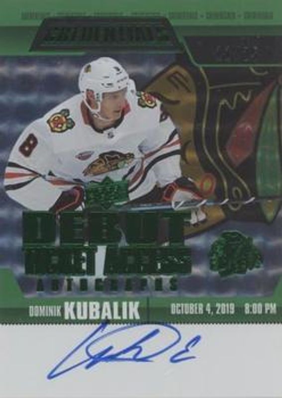 2019 Upper Deck Credentials #RTAA-DK Debut Ticket Access Autographs Green /25
