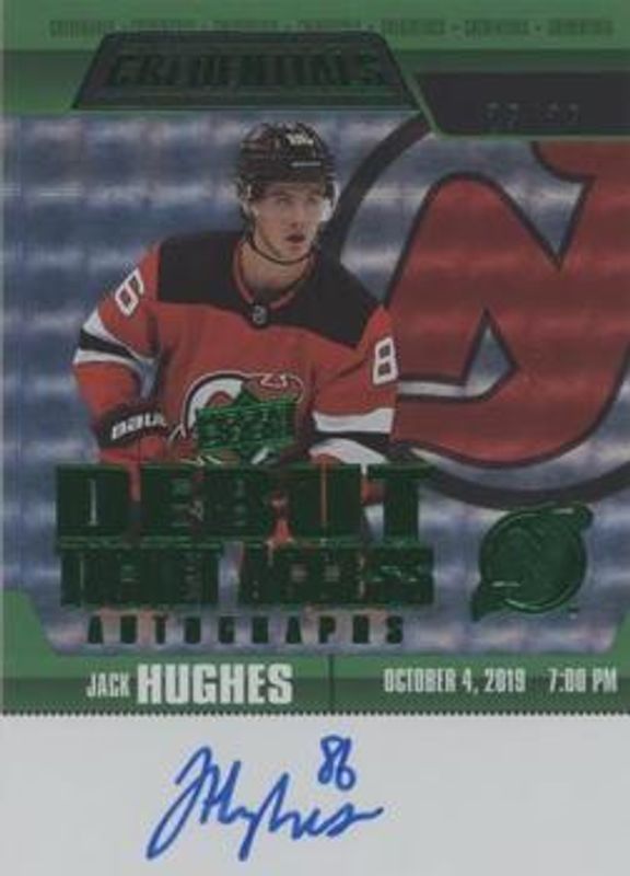 2019 Upper Deck Credentials #RTAA-JH Debut Ticket Access Autographs Green /25