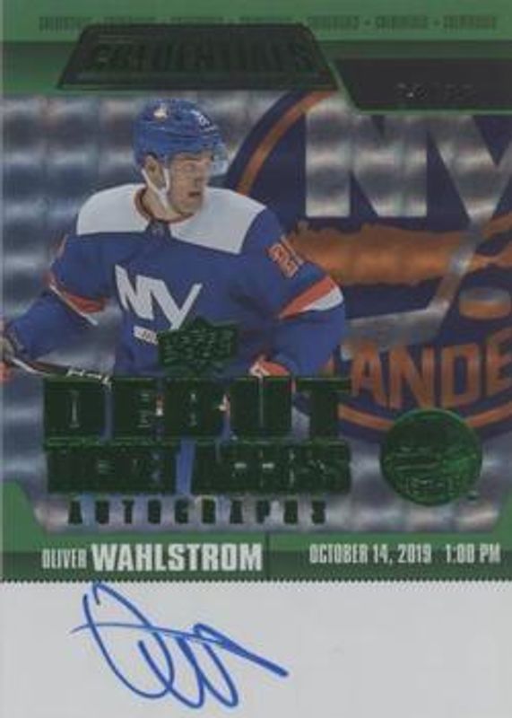 2019 Upper Deck Credentials #RTAA-OW Debut Ticket Access Autographs Green /25