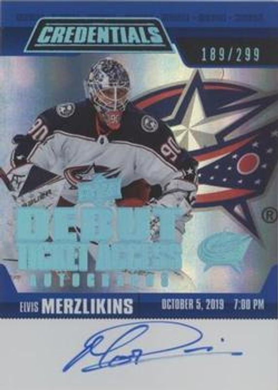 2019 Upper Deck Credentials #RTAA-EM Debut Ticket Access Autographs /299