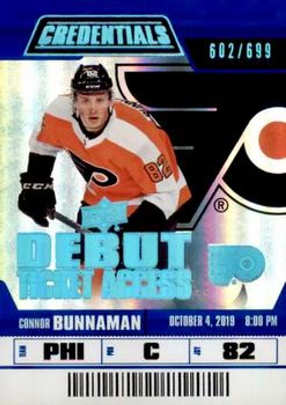 2019 Upper Deck Credentials #116 Base /699