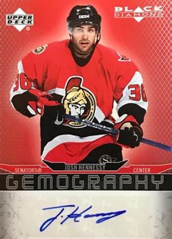 2007 Upper Deck Black Diamond #G-JH Gemography