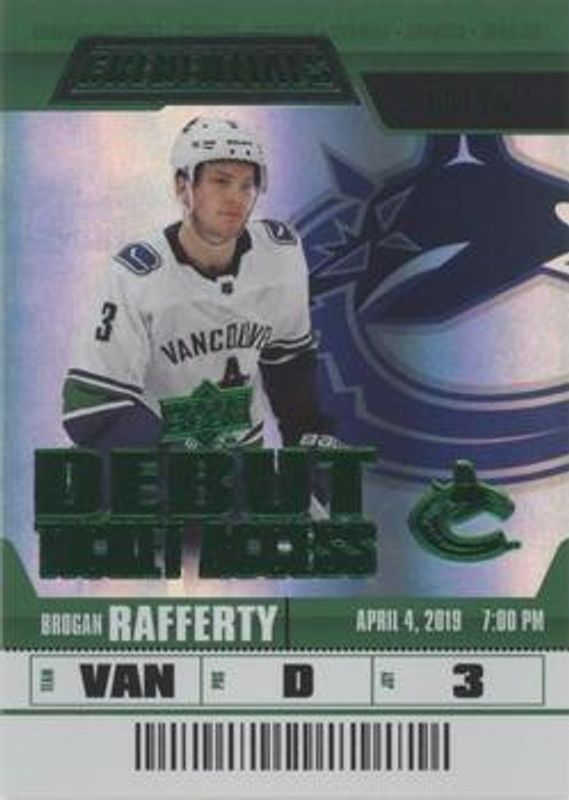 2019 Upper Deck Credentials #82 Green /25