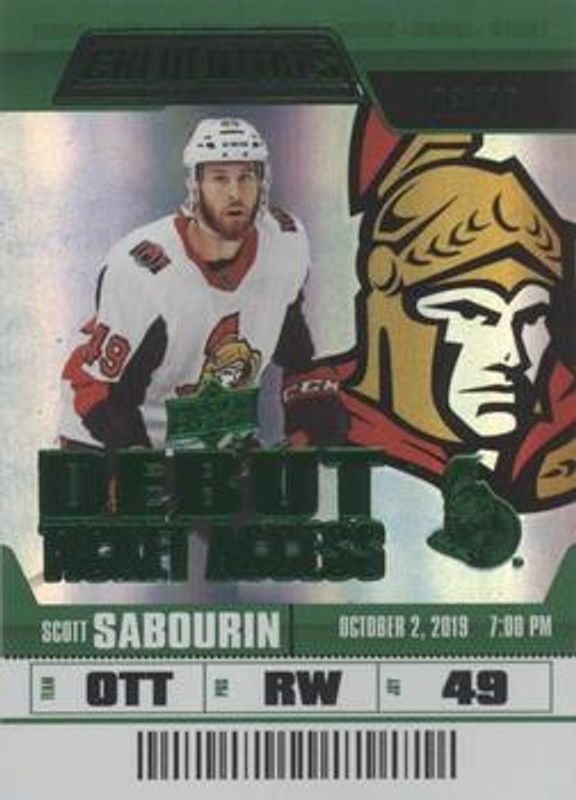 2019 Upper Deck Credentials #71 Green /25