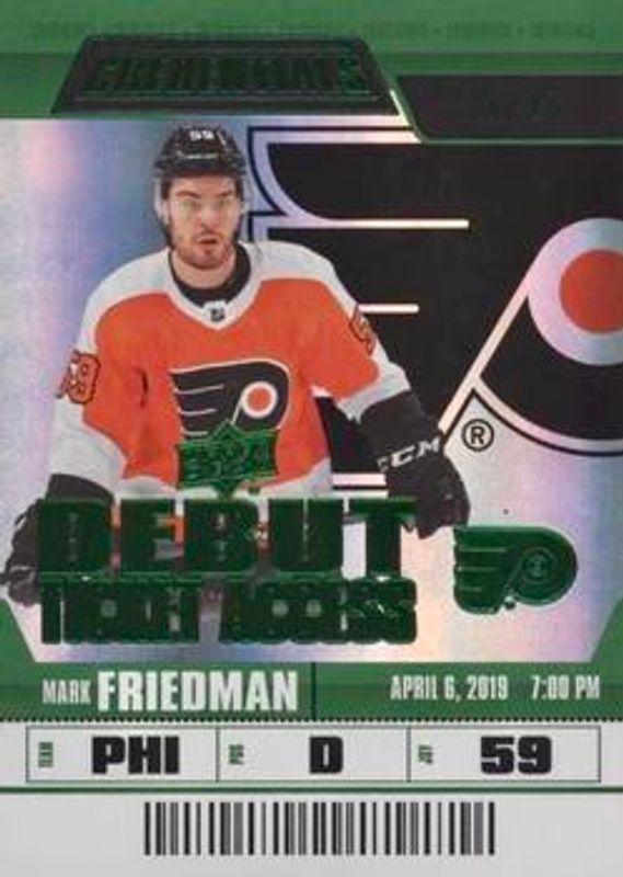 2019 Upper Deck Credentials #80 Green /25