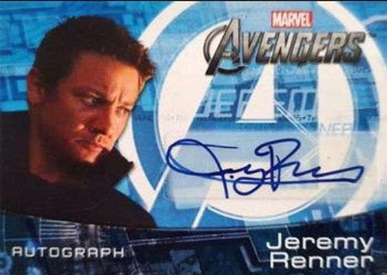2012 Upper Deck Avengers Assemble #JR Autographs