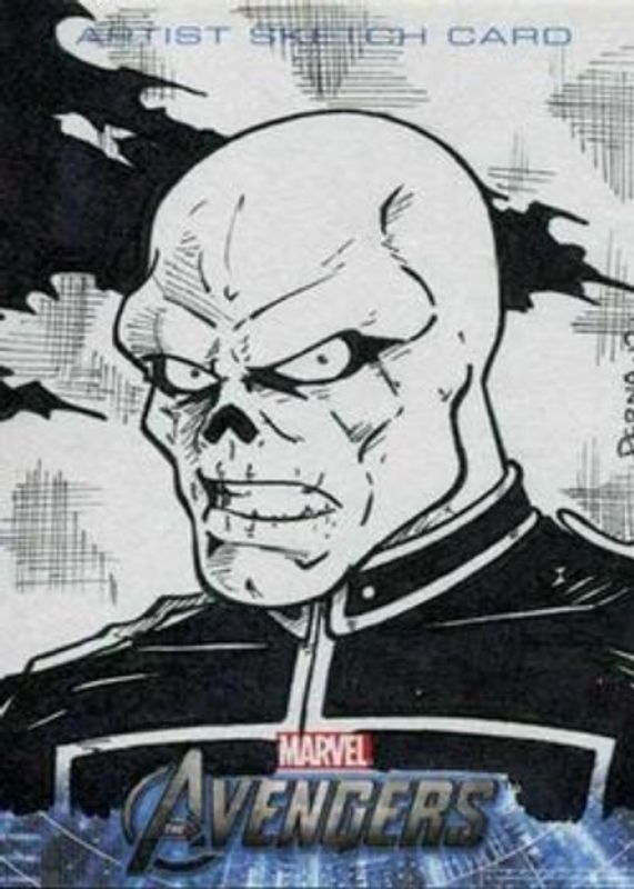 2012 Upper Deck Avengers Assemble Sketch Artists