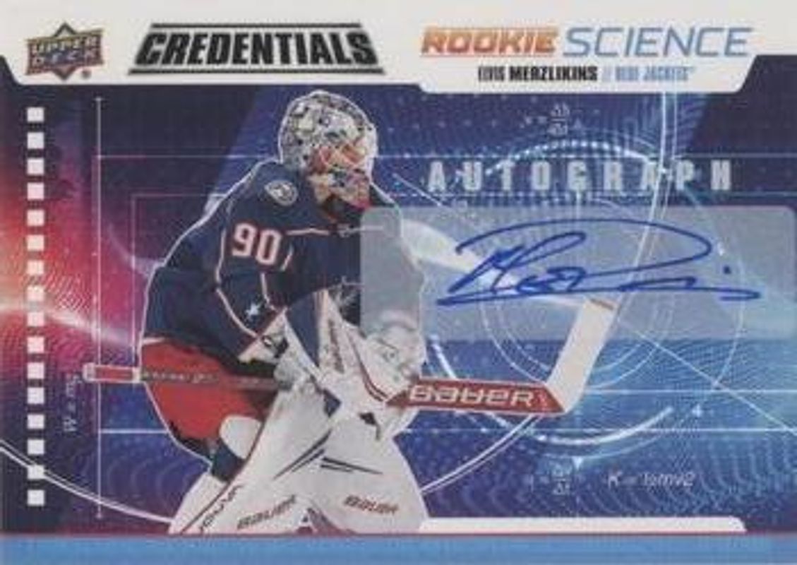 2019 Upper Deck Credentials #RS-18 Rookie Science Autographs
