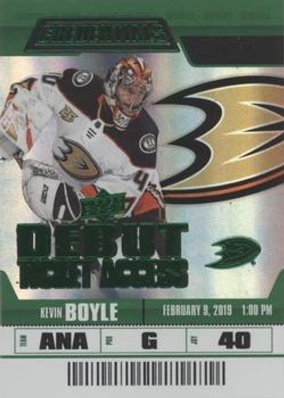 2019 Upper Deck Credentials #81 Green /25