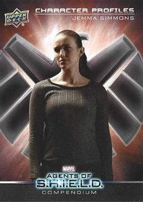 2019 Upper Deck Agents of SHIELD Compendium #CB-5 Character Profiles