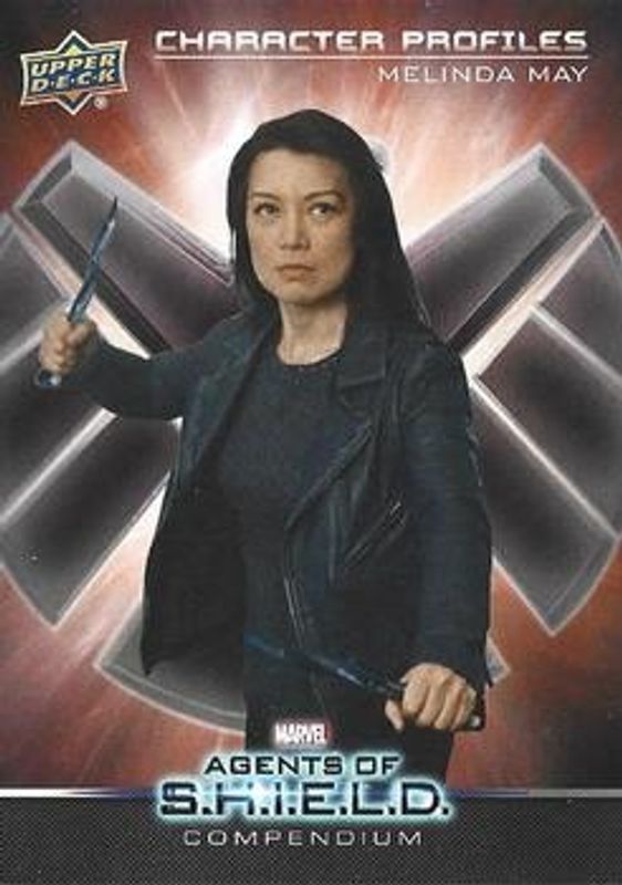 2019 Upper Deck Agents of SHIELD Compendium #CB-2 Character Profiles