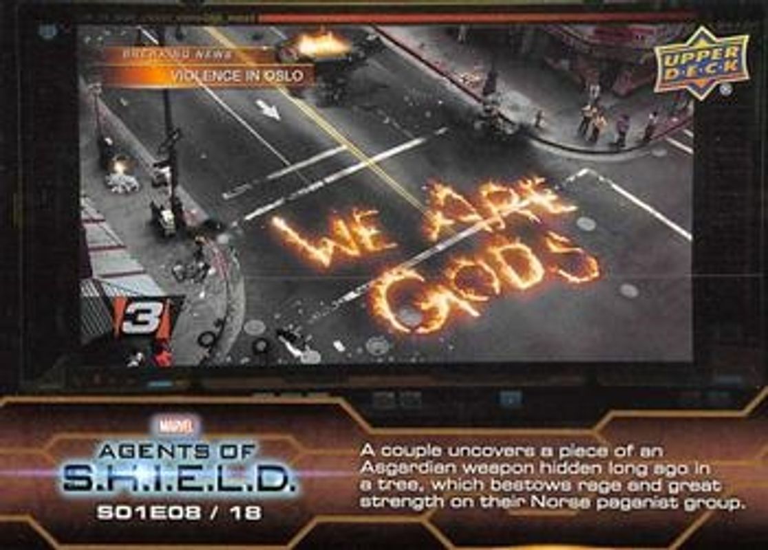 2019 Upper Deck Agents of SHIELD Compendium #18 Base