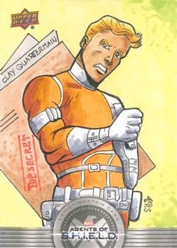2019 Upper Deck Agents of SHIELD Compendium Sketch Artists
