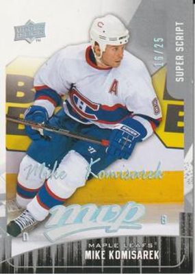 2009 Upper Deck MVP #30 Super Script /25