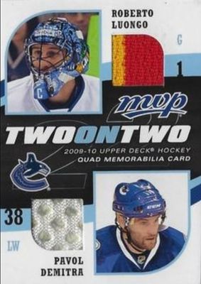 2009 Upper Deck MVP #J-LDHS Two on Two Jerseys