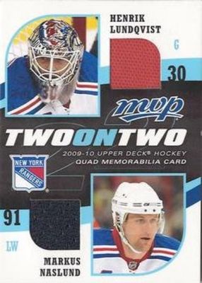 2009 Upper Deck MVP #J-WNDL Two on Two Jerseys