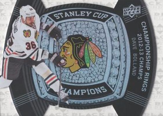 2013 Upper Deck Black Diamond #CRB-9 Stanley Cup Champs Championship Rings