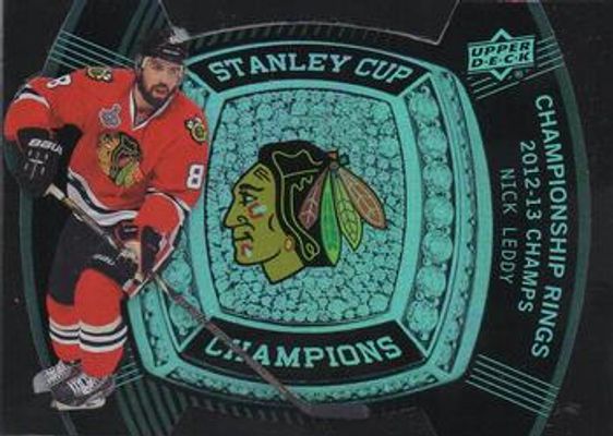2013 Upper Deck Black Diamond #CRB-19 Stanley Cup Champs Championship Rings